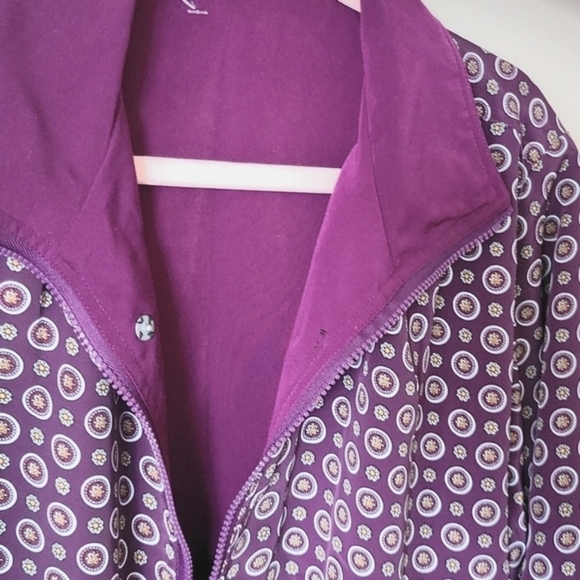 VINTAGE Purple Jacket US XL - Picture 5 of 8